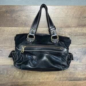 Vintage Marc Jacob’s Leather Double Handle Shoulder Hobo Purse/Bag-Made In Italy